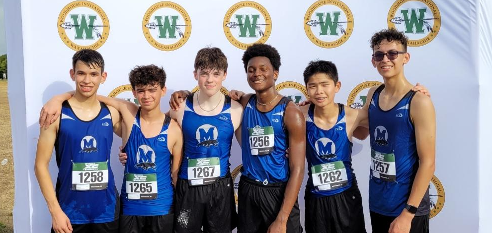 MHS XC JV Boys at the Waxahachie Woodhouse Invite