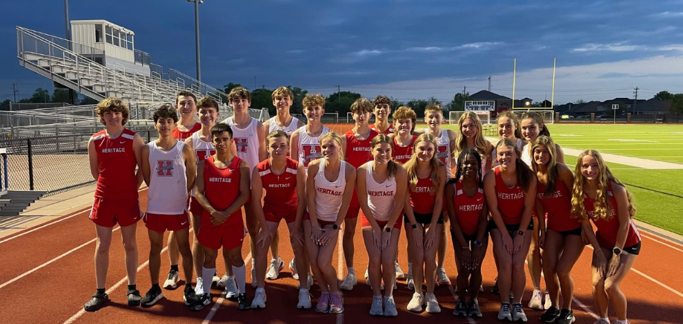 2025 Distance Track Team, Girls District Champs, Boys District Runner Up